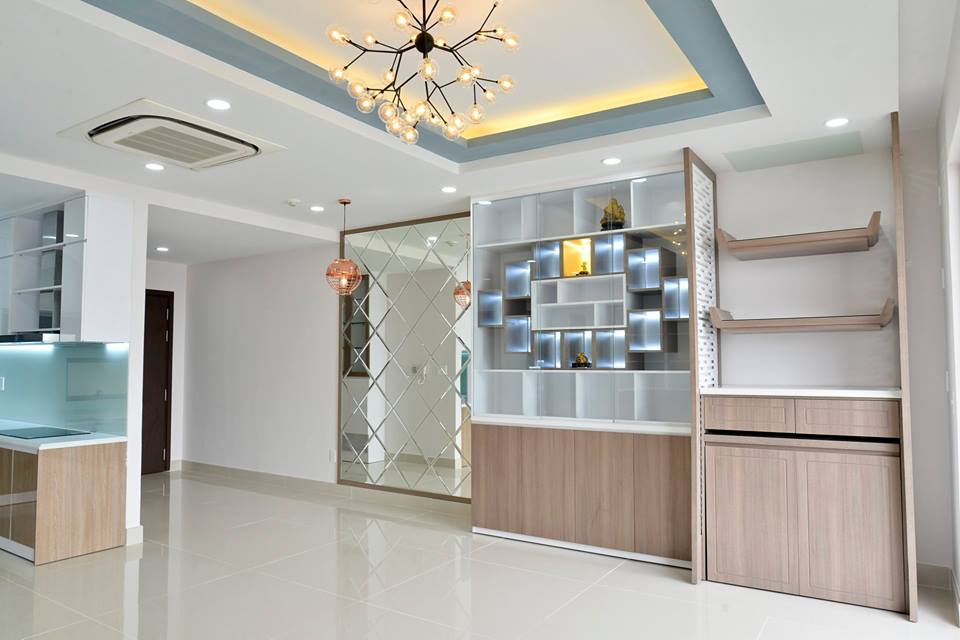 Các không gian được thiết kế thoáng đãng tại căn hộ Wilton Tower