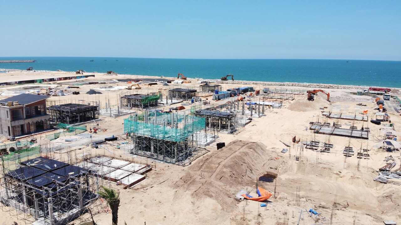 Tiến độ thi công Novaworld Hồ Tràm